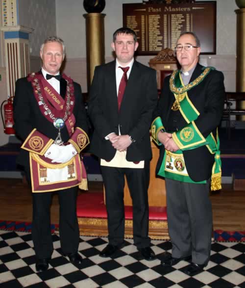 RWM S Milne Candidate M Wilson and PGM A Paterson