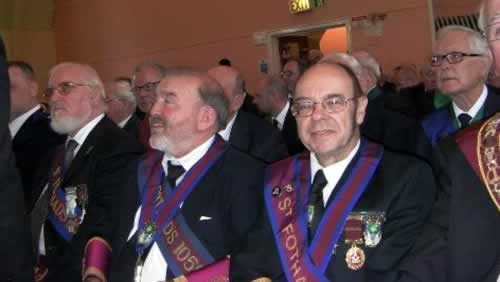 Lodge St Fothads No. 1059 are represented