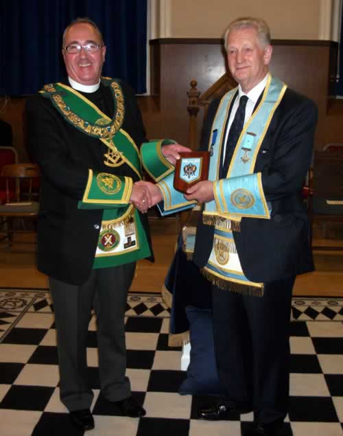 PGM presented with a shield