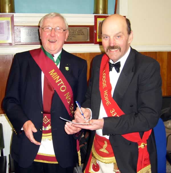 Bro. Bob Shepherd gets 49th Signature Bro. Bob Shepherd gets 49th Signature