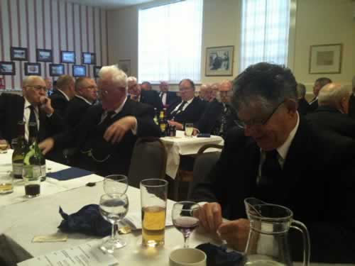 Some of the assembled Brethren