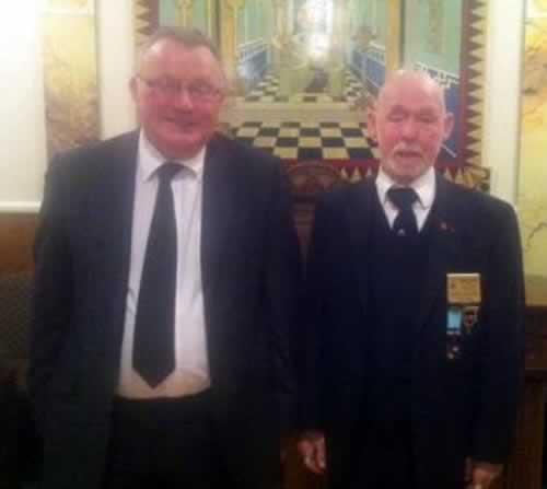 RWM Bro Ron Dickson with Bro Jockie Rodgers