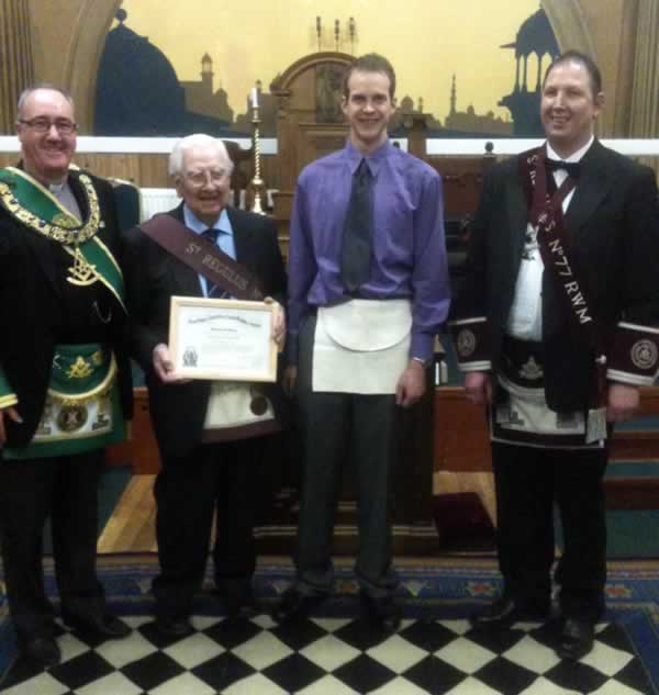 Bros Heggie and Hobern with RWM and PGM