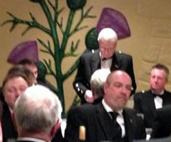 PM John Kirkcaldy replies to the toas to Elgins Lodge at Leven PM John Kirkcaldy replies to the toas to Elgins Lodge at Leven