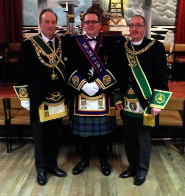 RWM with Grand Master and Provincial Grand Master RWM with Grand Master and Provincial Grand Master