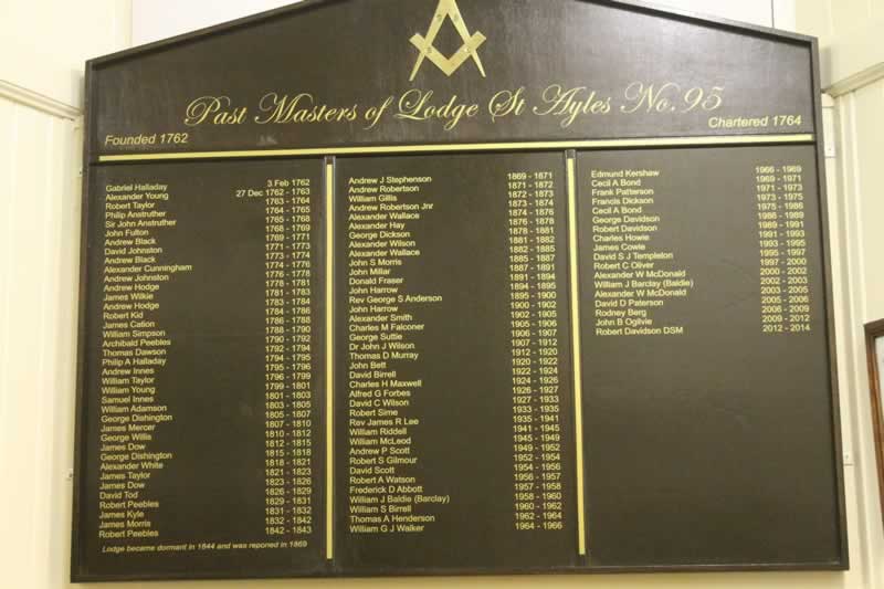 Lodge St. Ayles Special Meeting Lodge St. Ayles Special Meeting