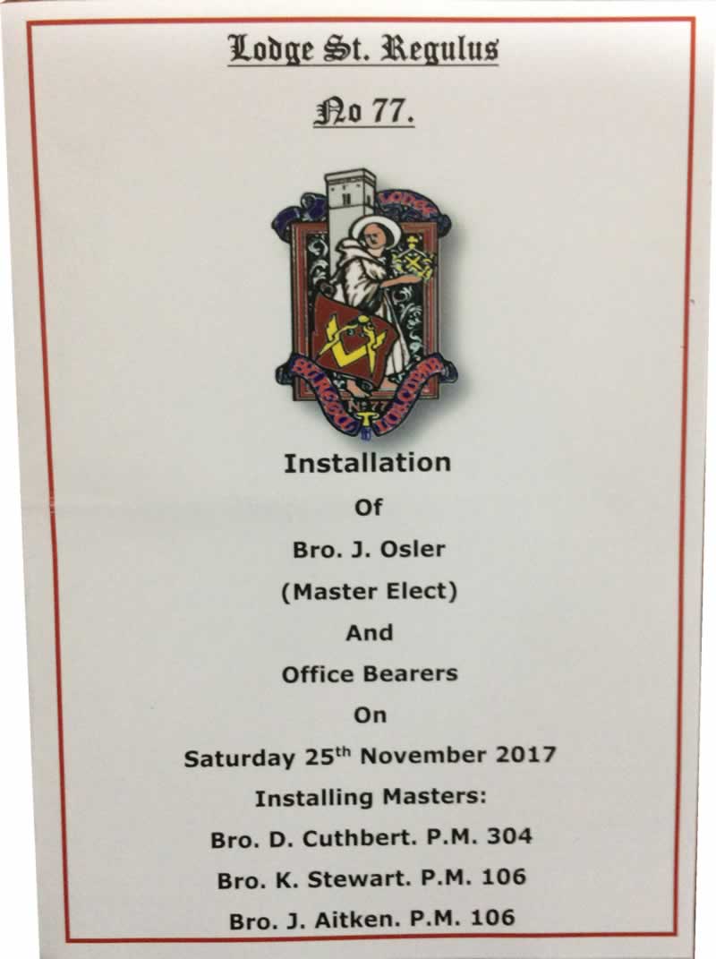 Installation Ceremony