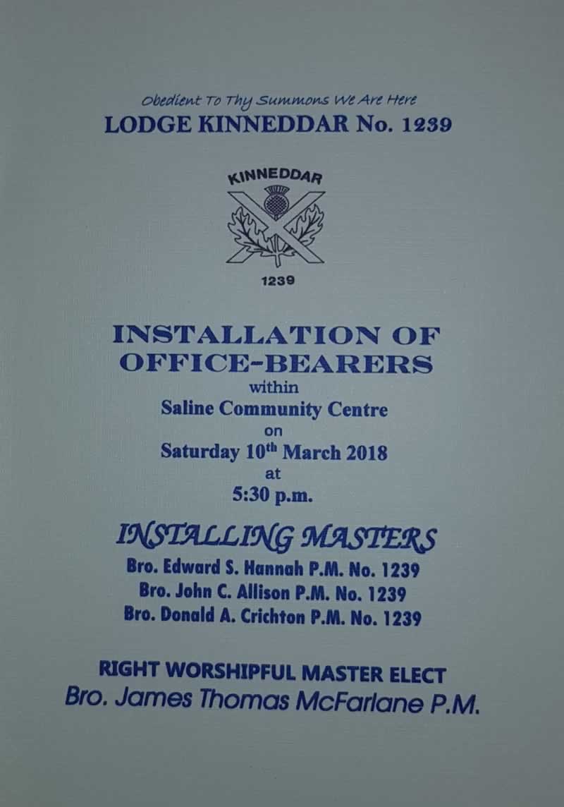 Installation Ceremony